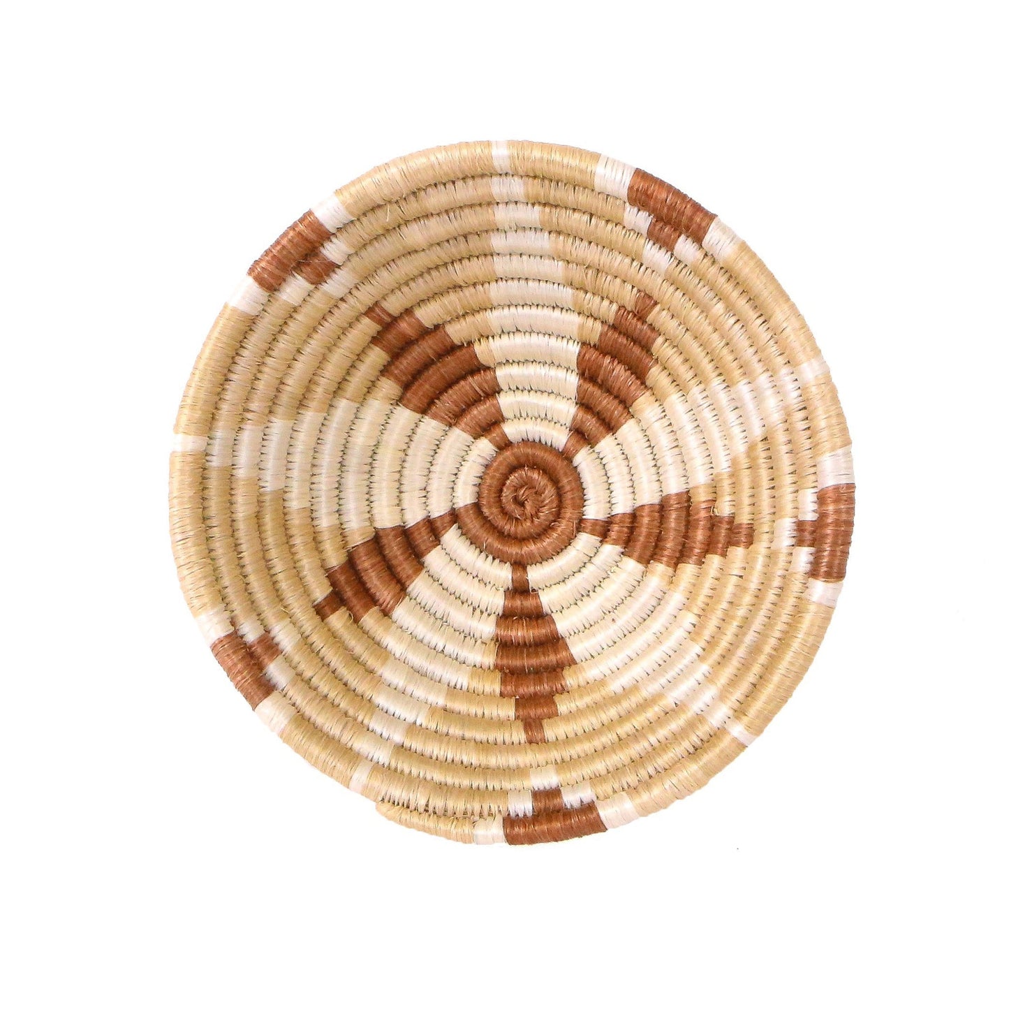 Sand Bloom Round Basket