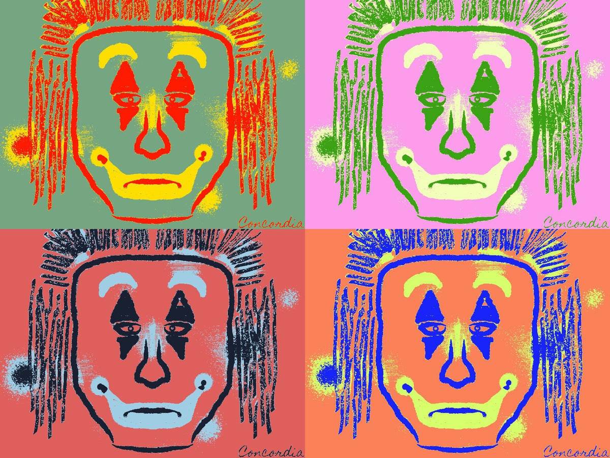 Clown Goes Pop - Premium artwork from Concordia Style - Just $24! Shop now at Concordia Style Boutique