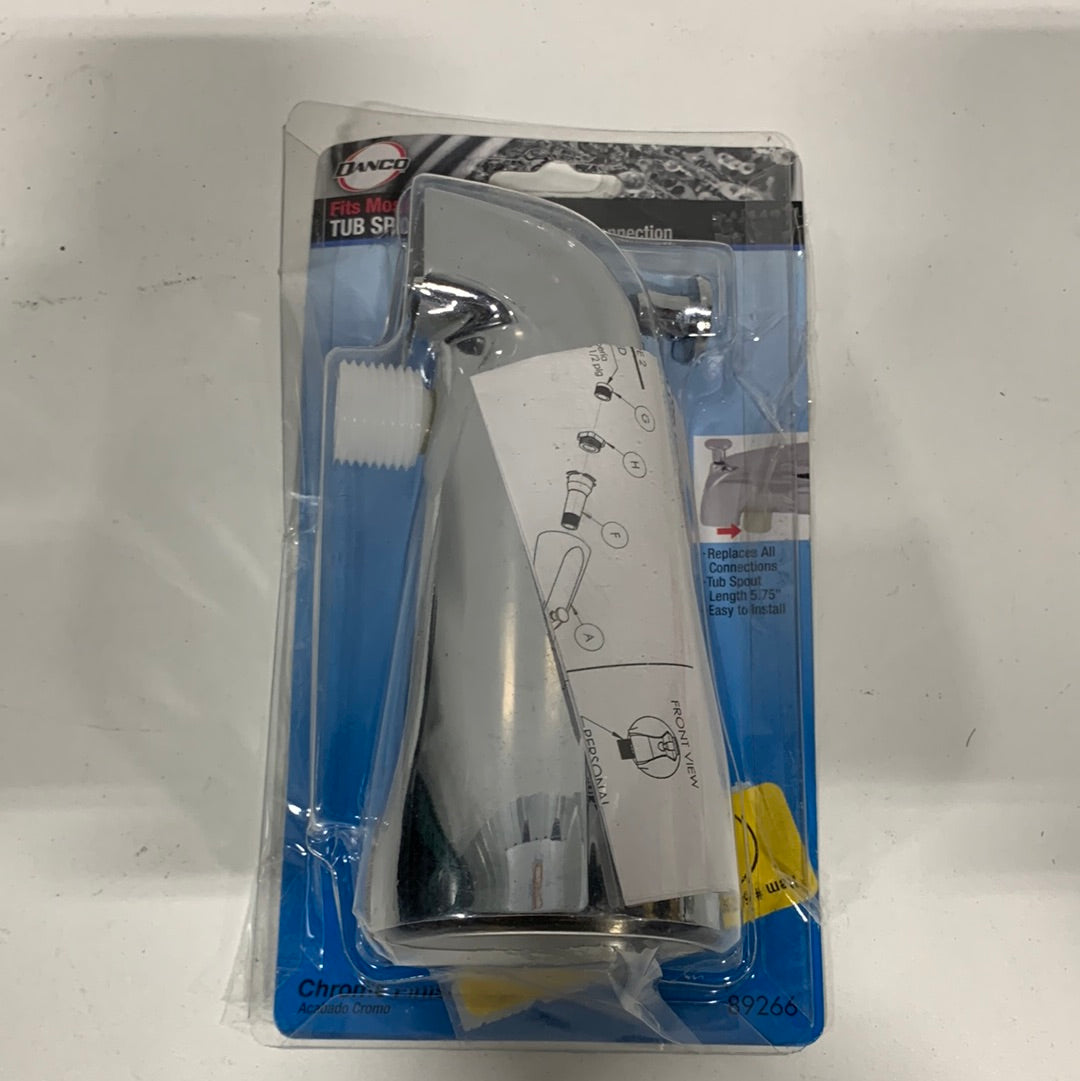Danco Chrome Universal Fit Bathtub Spout with Diverter