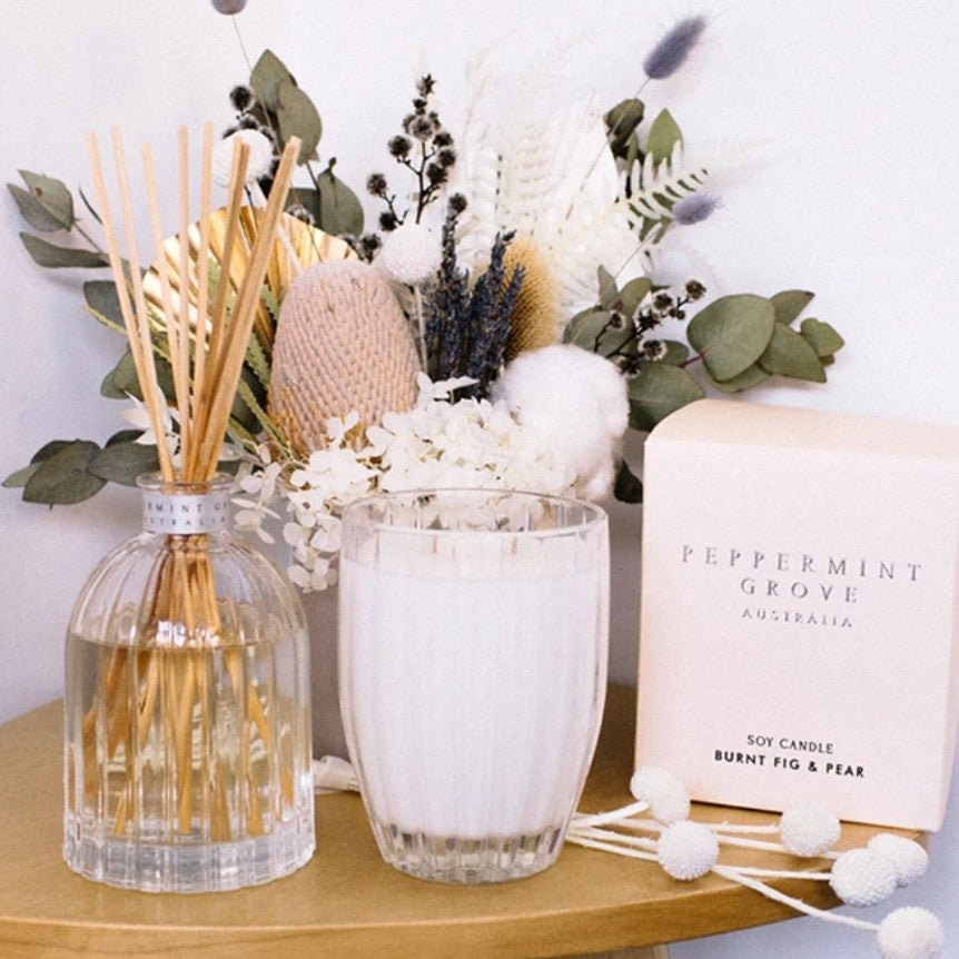 PGA Candle 370g Burnt Fig & Pear