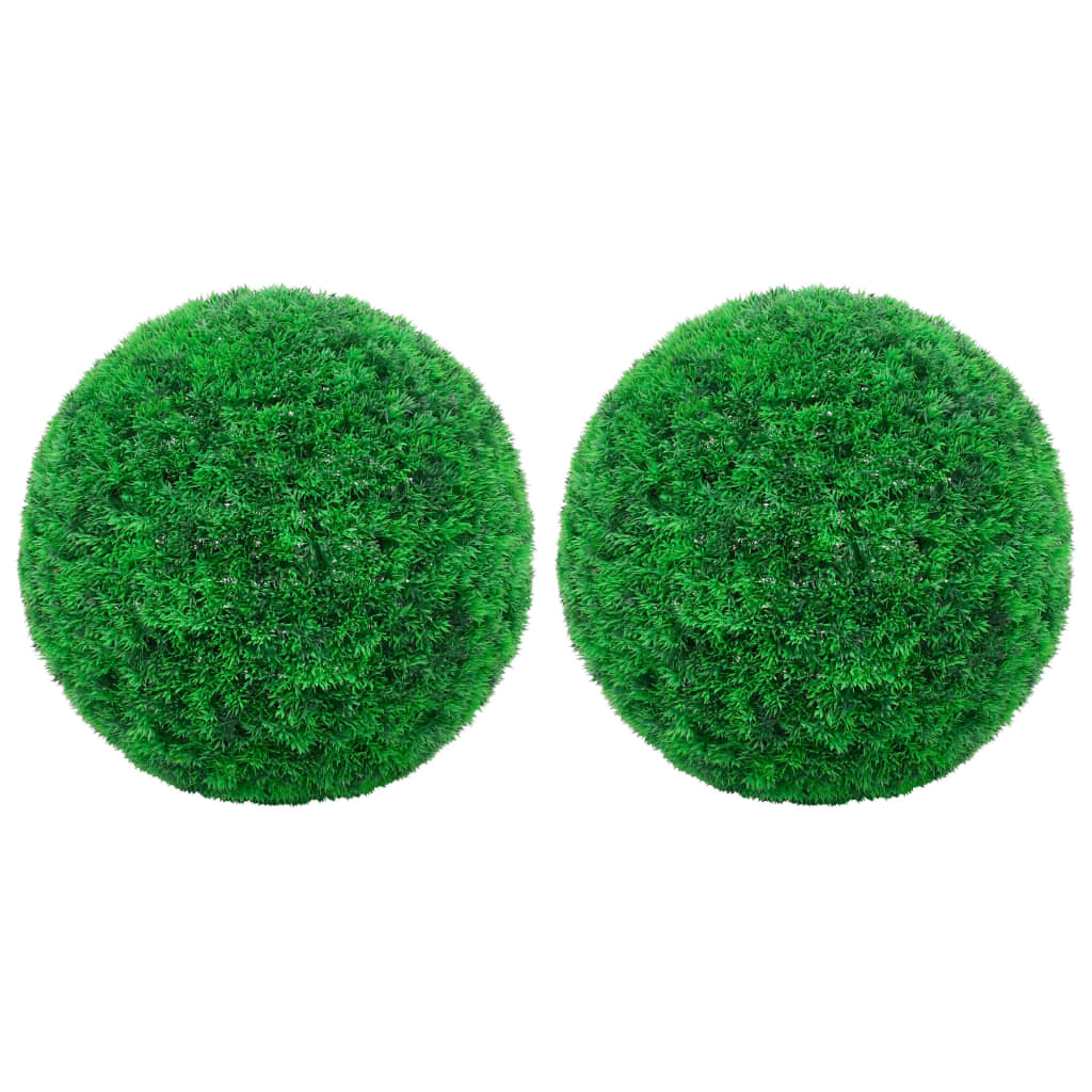 Artificial Boxwood Balls 2 Pcs