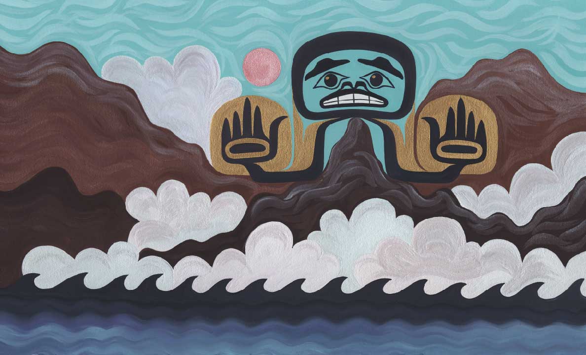 Chilkat Mountains Giclée Print