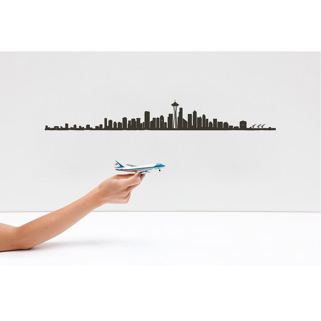 The Line City Skyline Silhouette Seattle