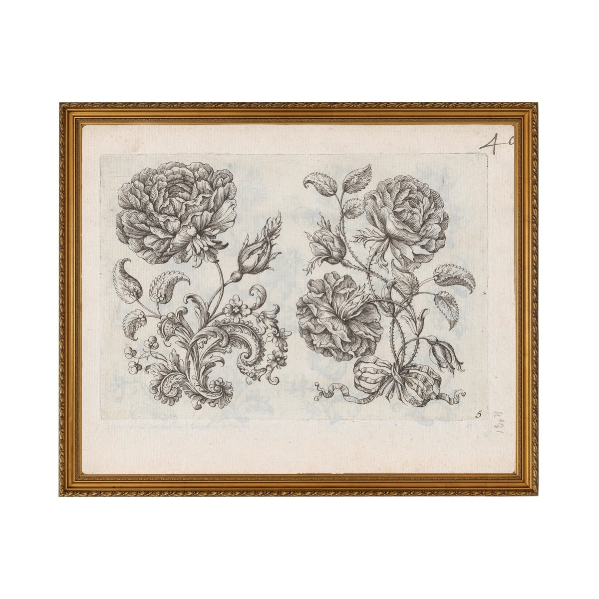 Vintage Rose - Unframed Art Print