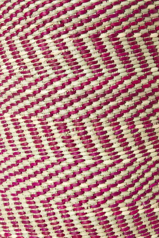 Berry & Natural Maila Milulu Reed Woven Storage Baskets- 2 Sizes Available