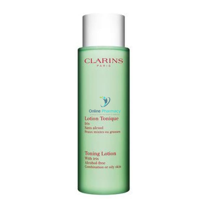 Clarins Toning Lotion with Iris- Sage & Iris To Cleanse Skin & Impurities