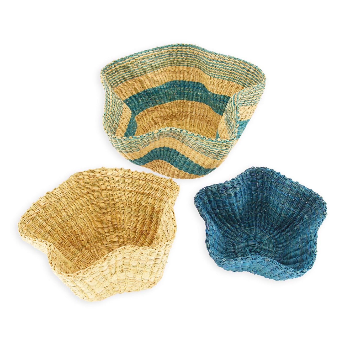 Dreamscape Echo Wavy Basket Set