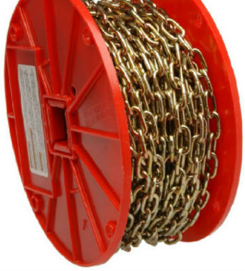 Campbell® 0722000 Decorator Chain, Brass Plated, 60'