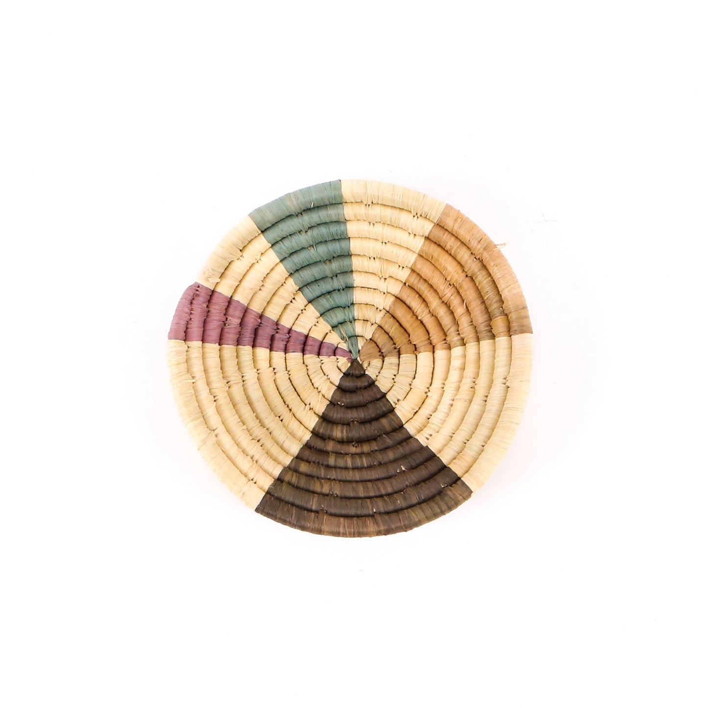 Sherbet Neutrals Round Basket