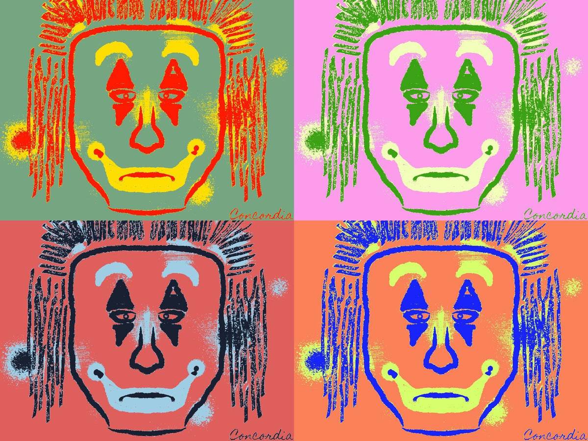 Clown Goes Pop - Premium artwork from Concordia Style - Just $24! Shop now at Concordia Style Boutique