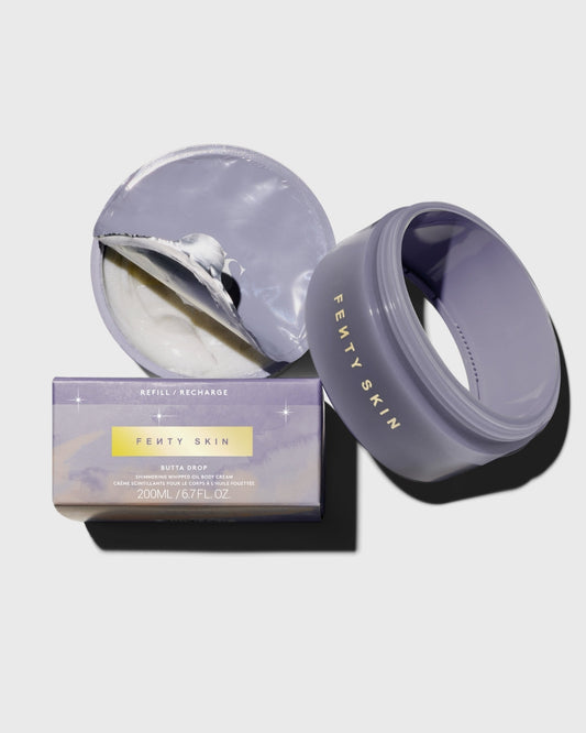 Butta Drop Refill Whipped Oil Body Cream with Tropical Oils + Shea Butter — Fenty Fresh Shimmering