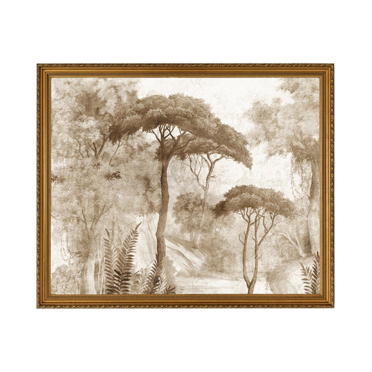 The Trails of Bonnieux - Unframed Art Print