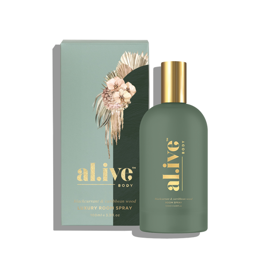 Al.ive Room Spray - Blackcurrant & Caribbean Wood