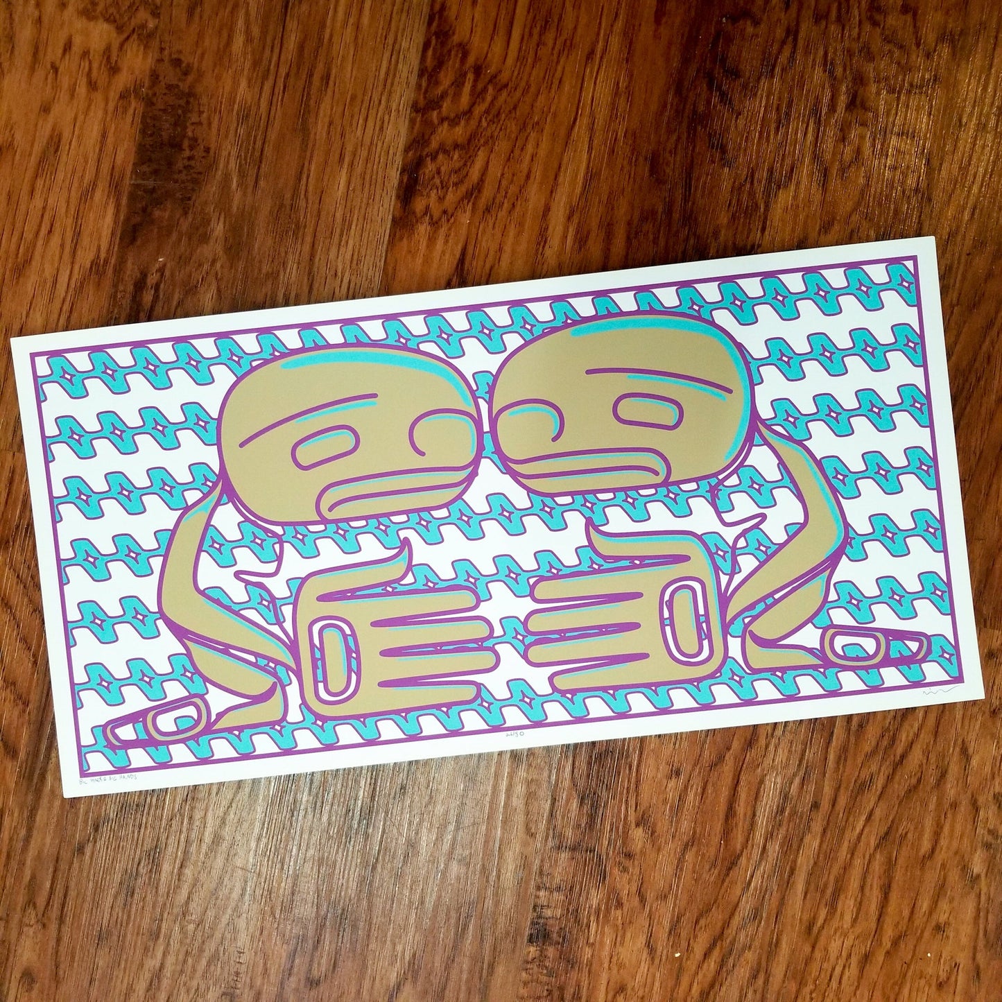 Big Heads & Big Hands Giclée Print