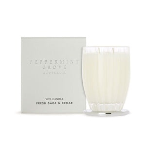 PGA Candle 370g Fresh Sage & Cedar