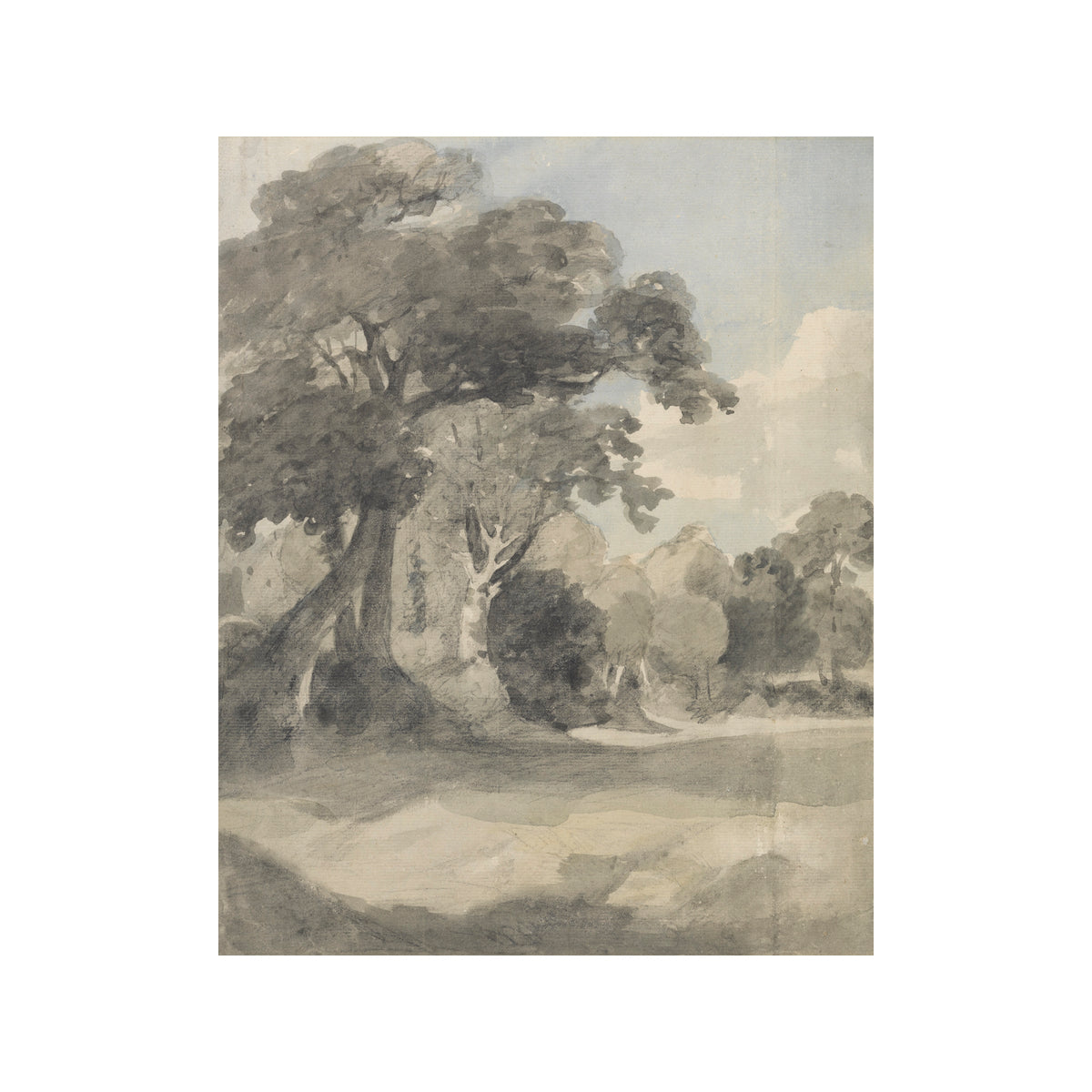 Watercolor Grove - Unframed Art Print