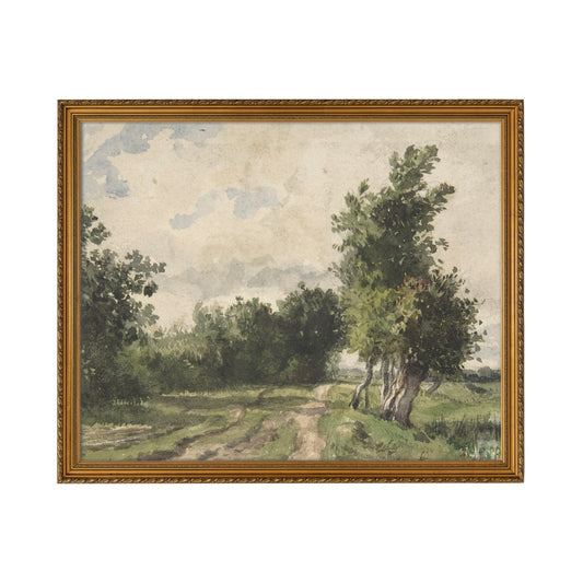 Provence in Watercolour - Unframed Art Print