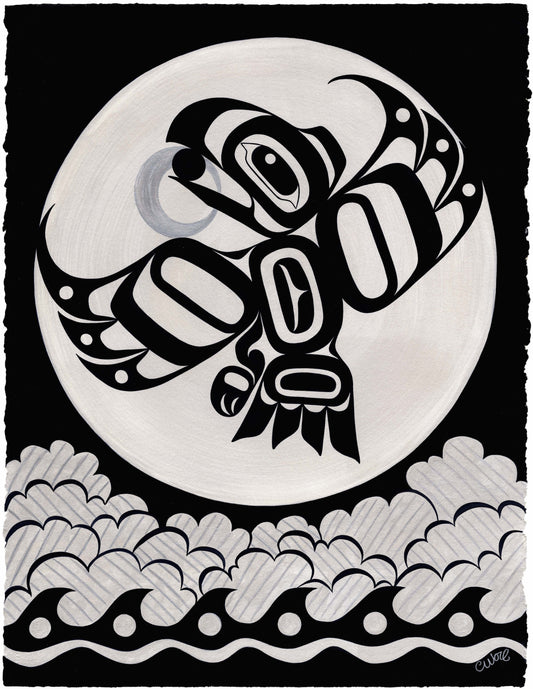 Raven's Eclipse Giclée Print