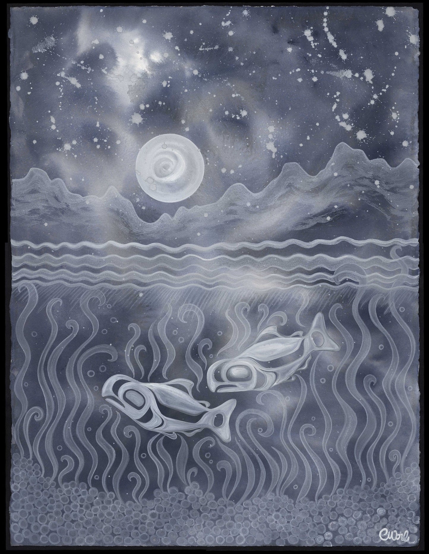 Silver Spawn Giclée Print