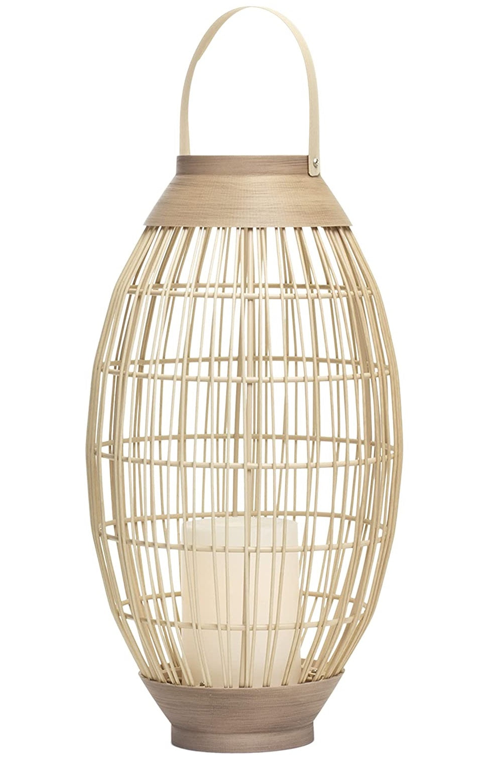 Sterno GL43867 Oval Lantern, 14.5 Inch