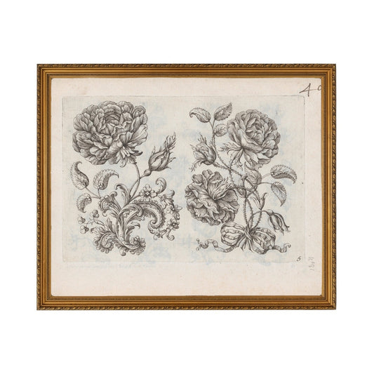 Vintage Rose - Unframed Art Print