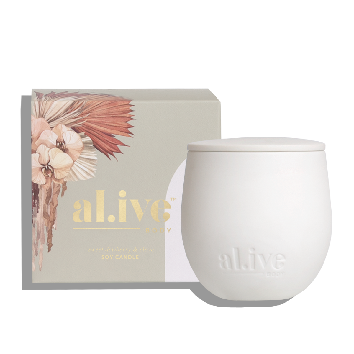 Al.ive Soy Candle - Sweet Dewberry & Clove