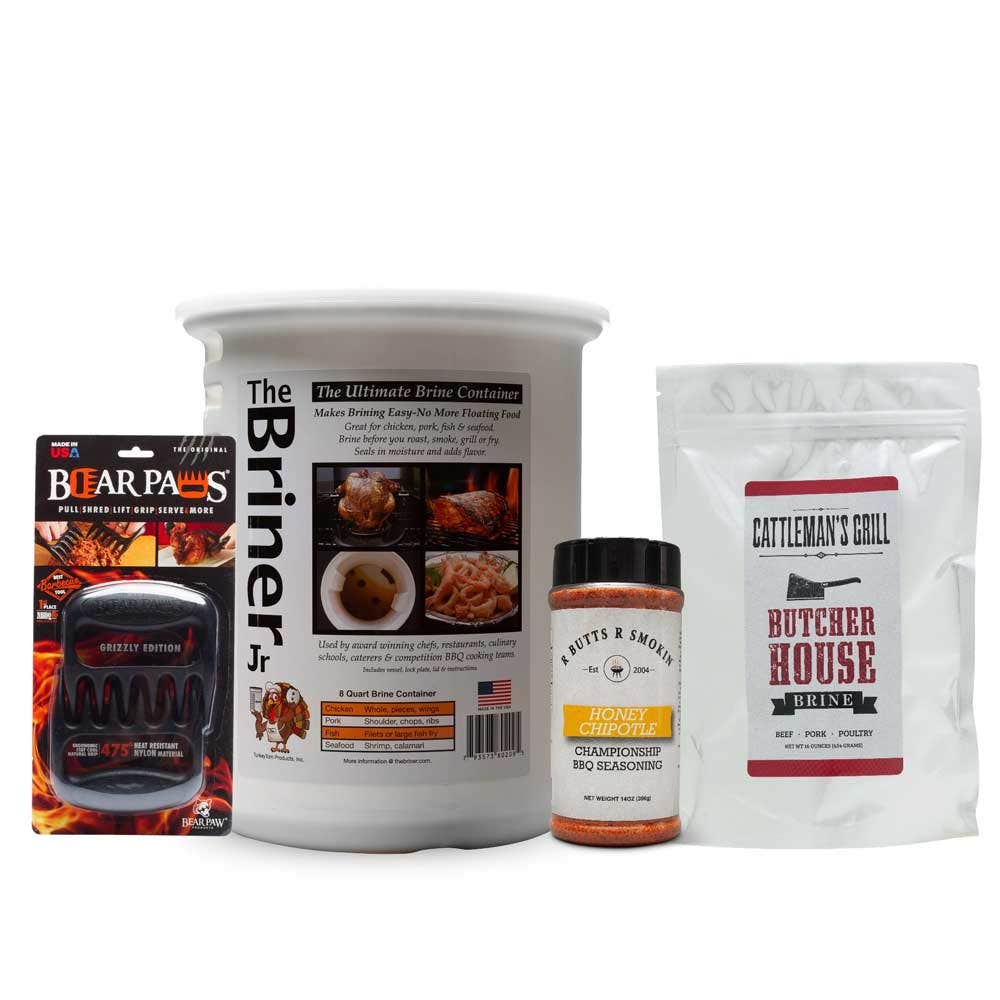 All Things Barbecue Apple Brined Pulled Pork Bundle