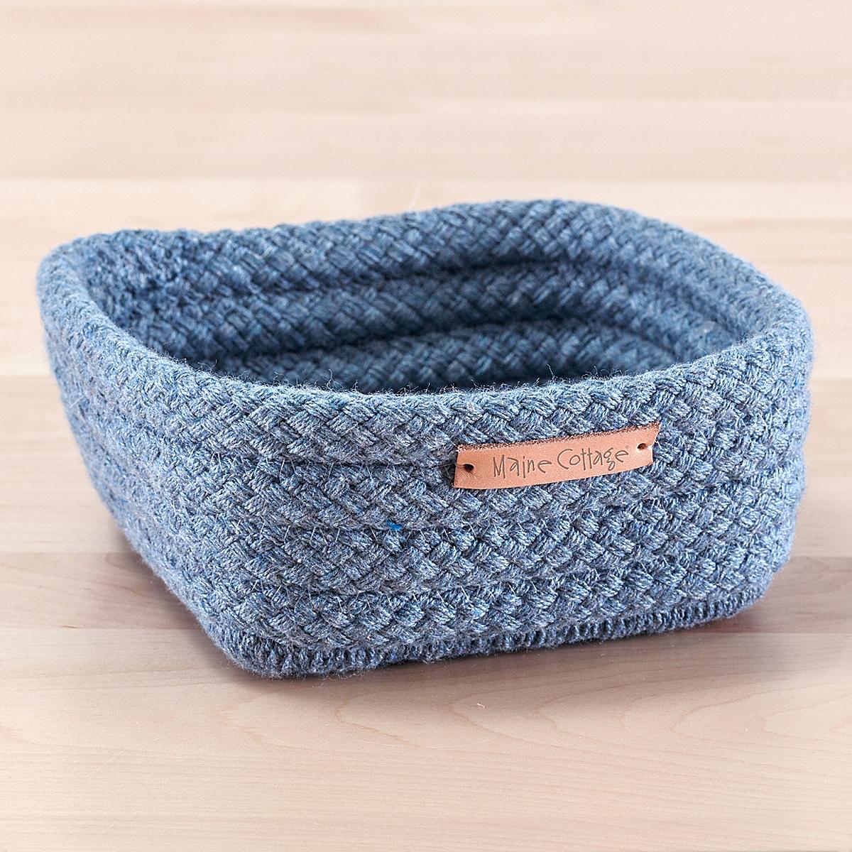 Maine Cottage Braided Sunbrella Catchall Basket | Maine Cottage®