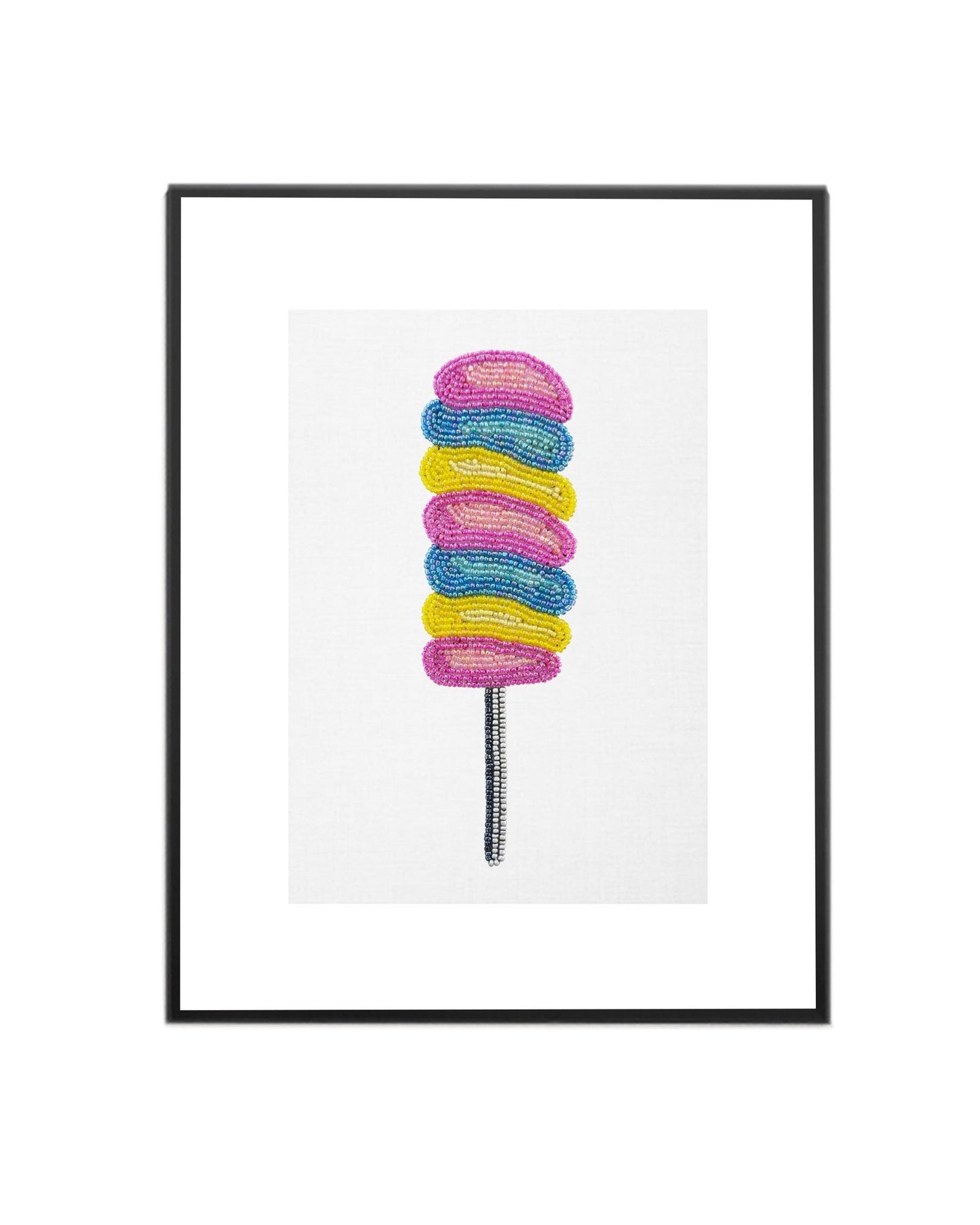 Beaded Candy Wall Art