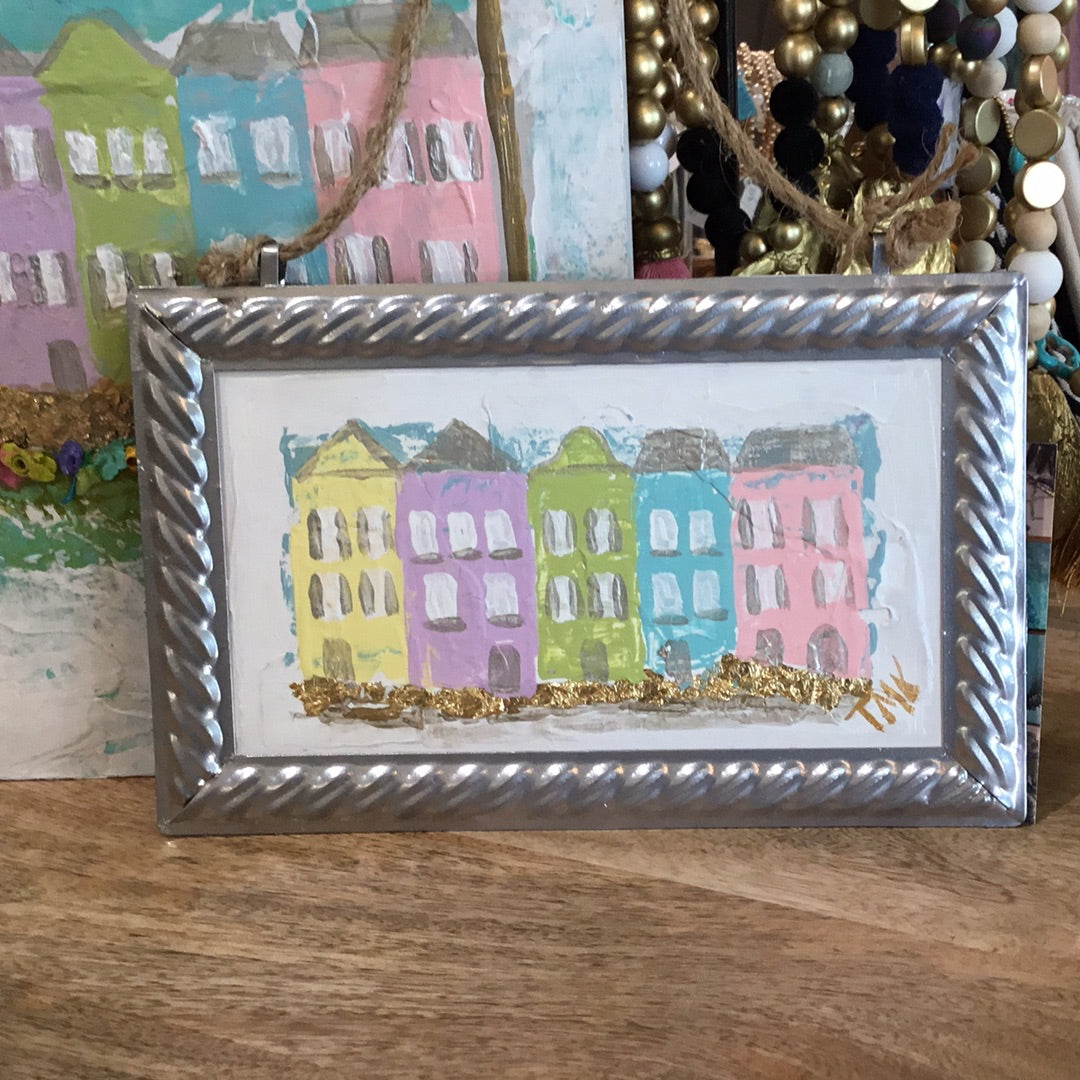 Rainbow Row Series, Original Art by Tara Kellner
