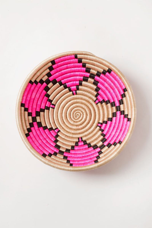 Indego Africa Petal Plateau Pink Plateau Baskets Indego Africa