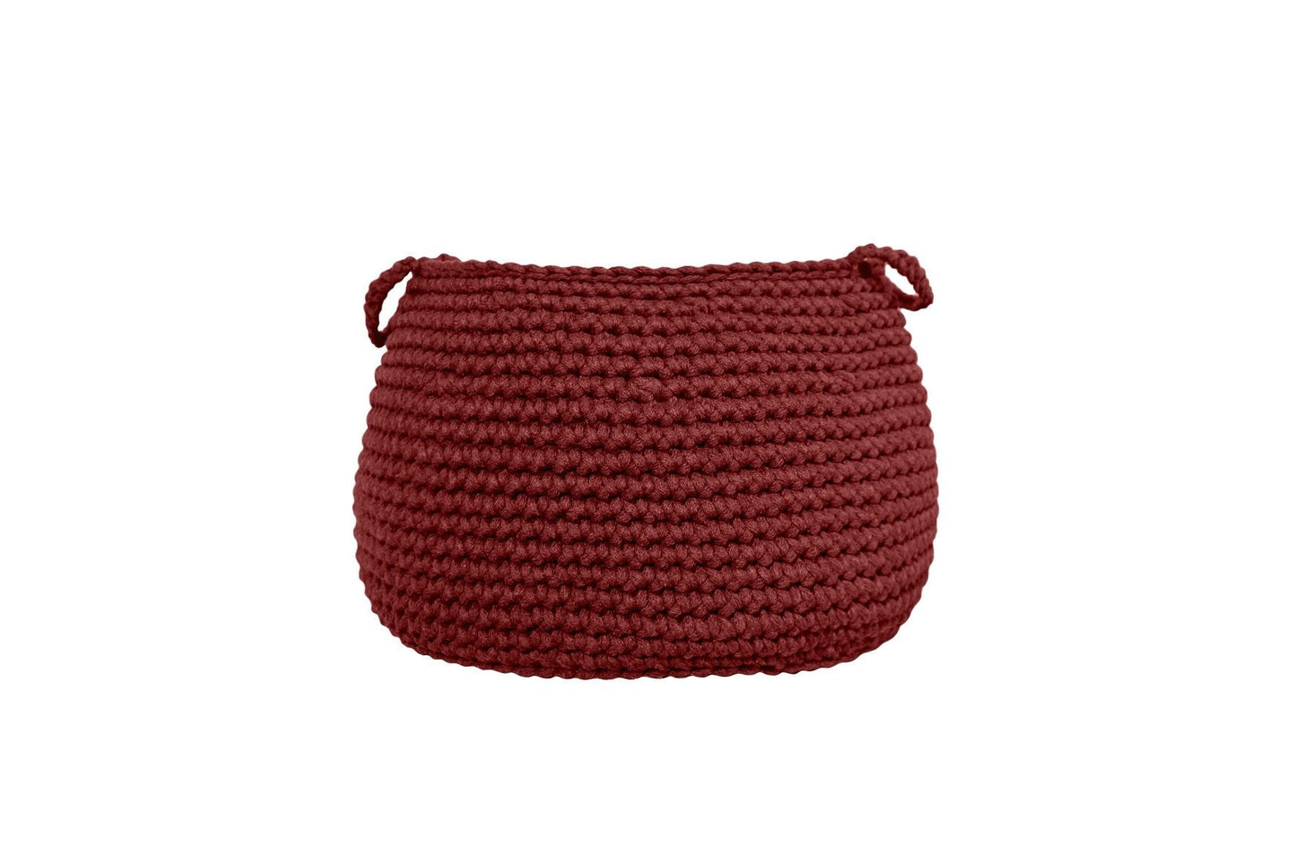 Crochet Basket, Size L | TERRACOTTA